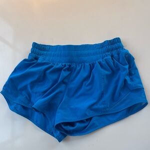 Lululemon Blue Hottie Hot Short 2.5